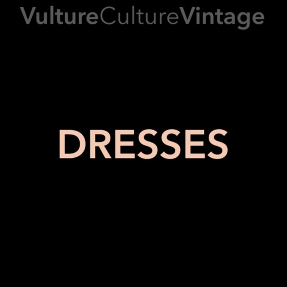 Vulture Culture Vintage 💀 DRESSES - Picture 1 of 1